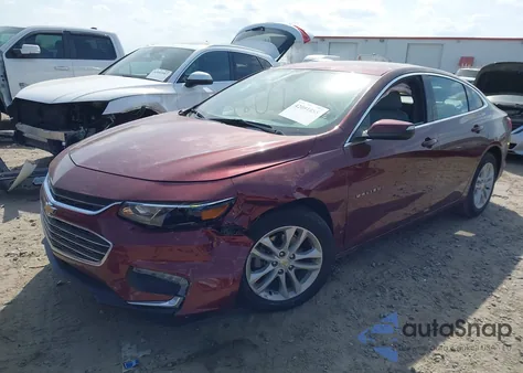 2016 Chevrolet Malibu 1Lt из США, поврежденный, VIN 1G1ZE5STXGF198437